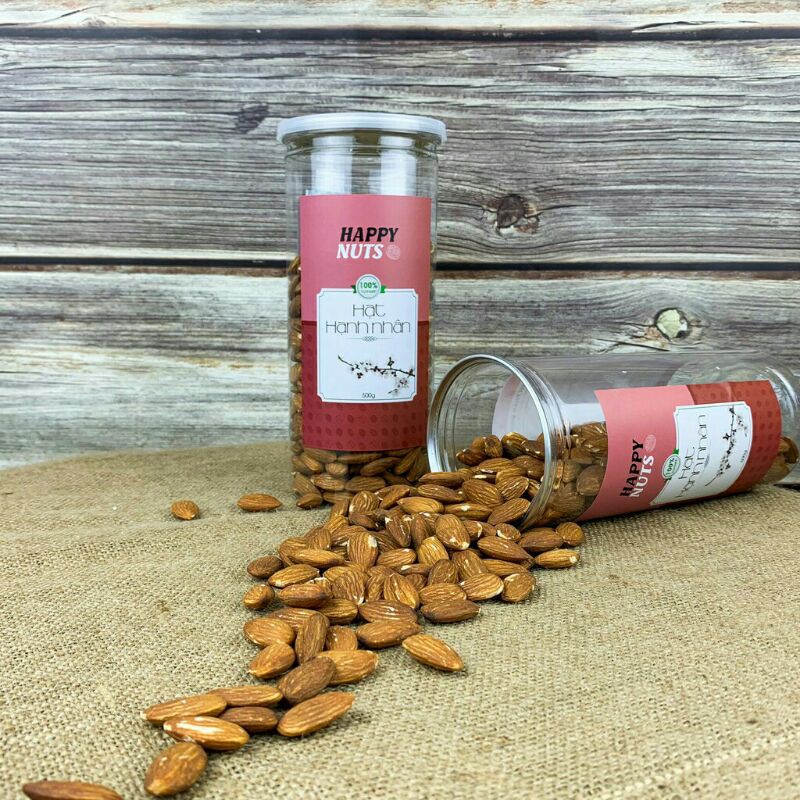 Hạt hạnh nhân Mỹ - HAPPY NUTS - 500Gr