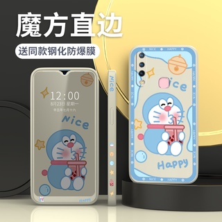 Ốp Điện Thoại TPU Nhám Họa Tiết Doraemon Cho Vivo Y3 Y17 Vivo Y5S Y19 Y9S Y7S