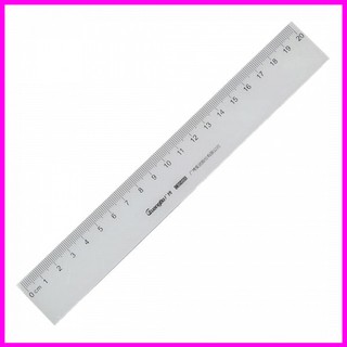 Thước nhựa trong 20cm guangbo cb5665