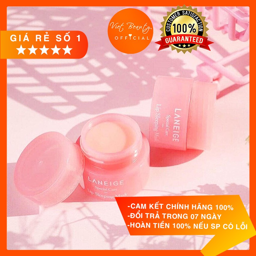 (💥 BIG SALES ❤️) Mặt nạ ngủ cho môi Laneige Lip Sleeping Mask Berry 3g - Miniature