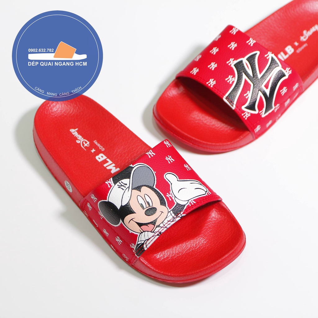 dép nữ-mlb hoạt hình chuột mickey