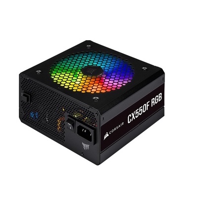 Nguồn máy tính Corsair CX550F RGB Black/CP-9020216-NA