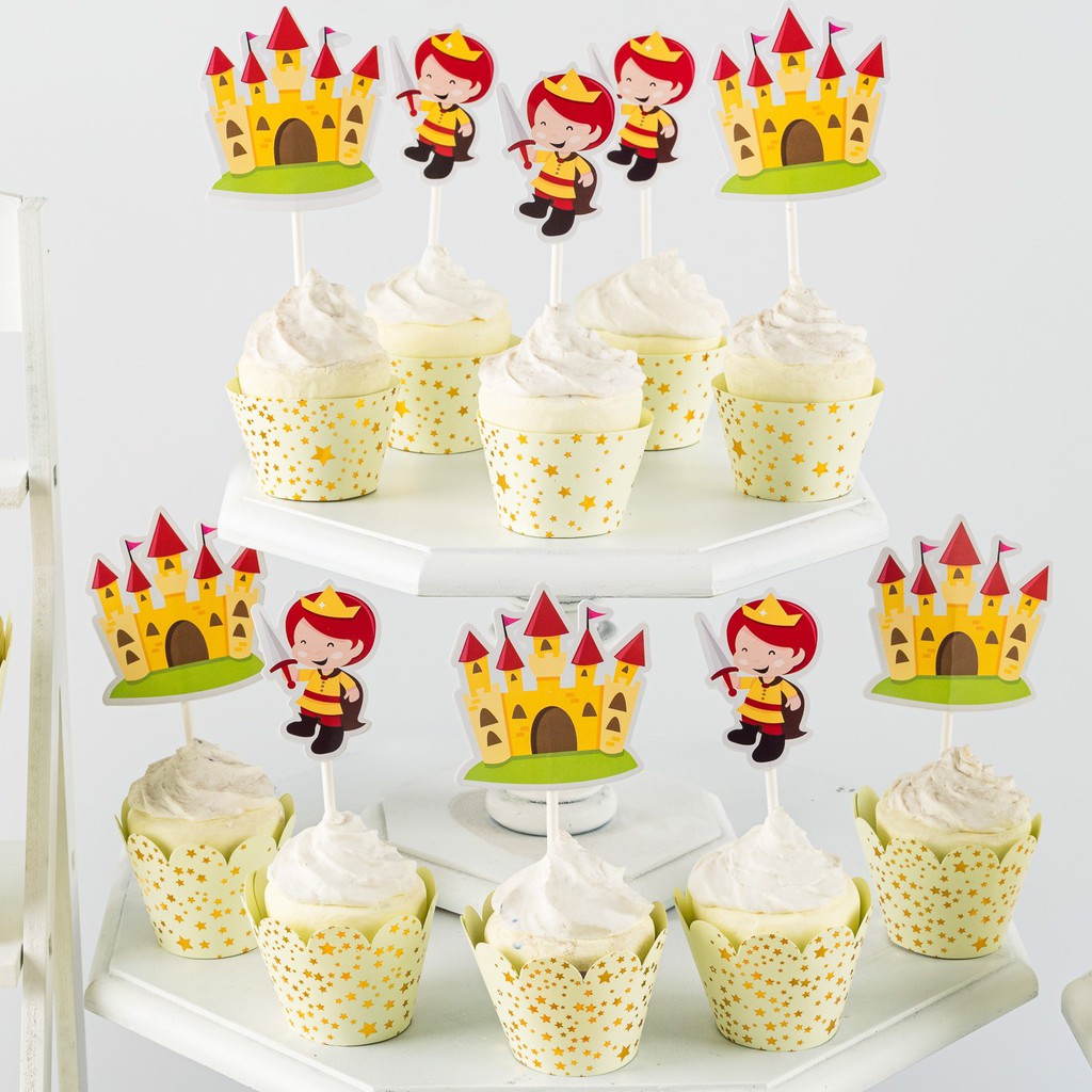 Cắm Bánh Cupcake - Hoàng Tử