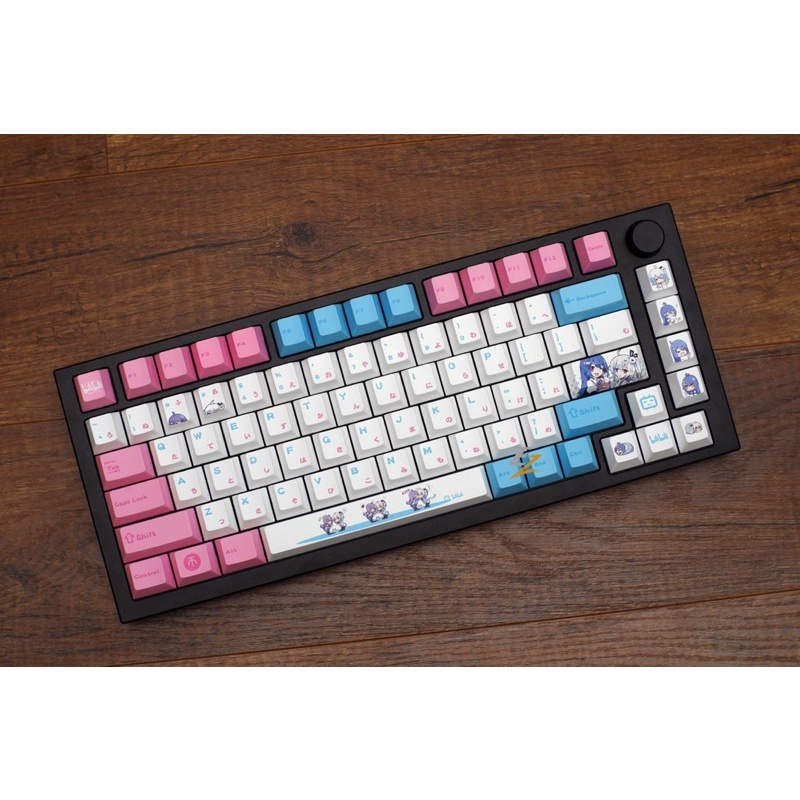 Set keycap Thick pbt cherry BiliBili 134 nút cho bàn phím cơ