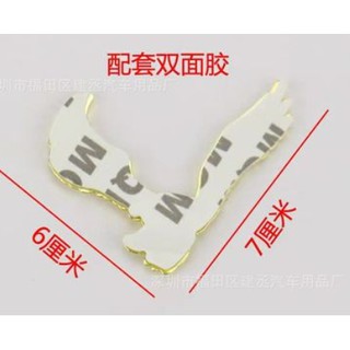 Tem 3D đại bàng kim loại