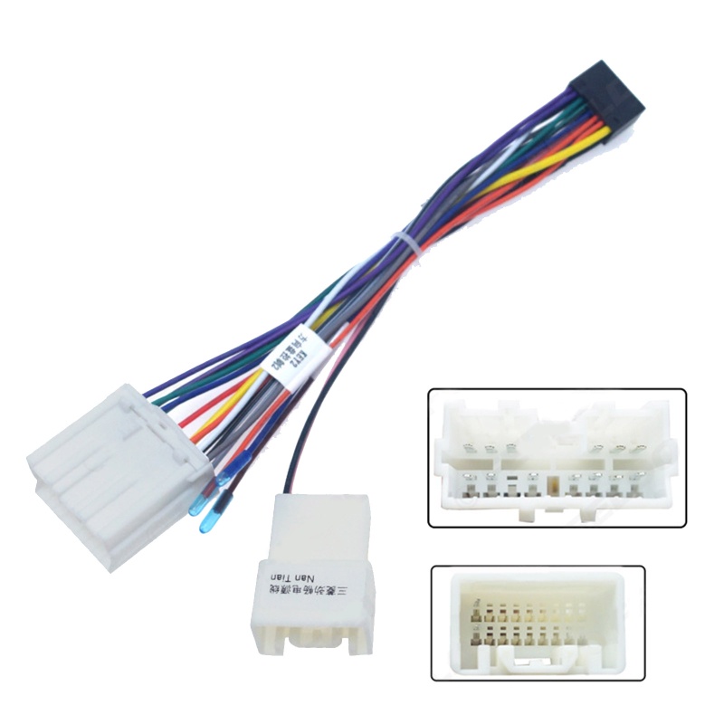 Bộ Đầu Nối Dây Cáp Âm Thanh Nổi Cho Xe Hơi