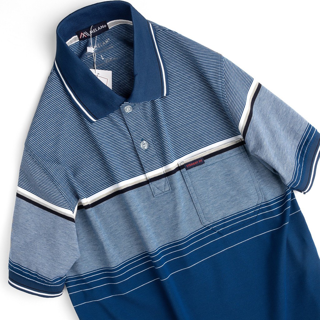 Áo Thun nam lớn tuổi có túi BIG SIZE 92KG⚡️ Hàng VNXK ⚡️Áo thun nam trung niên có túi