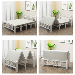 [HÀNG CAO CẤP LOẠI I] Giường xếp gọn khung sắt Grace mẫu sang trọng các size - giường sắt