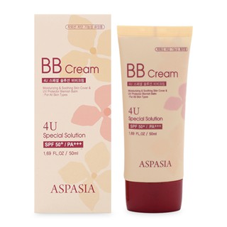 Kem Nền Chống Nắng Aspasia 4U Special BB Solution Cream SPF50 Pa+++