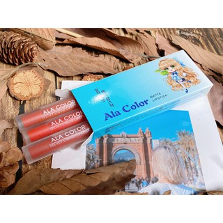 Set 3 Cây Son Kem WE Ala Color Bé Gái Tone Đỏ Nội Địa