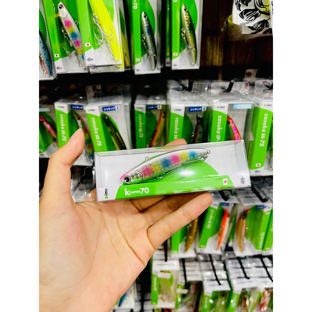 Mồi lure câu cá giả chính hãng Ima Koume 60 / 70 HKN Fishing