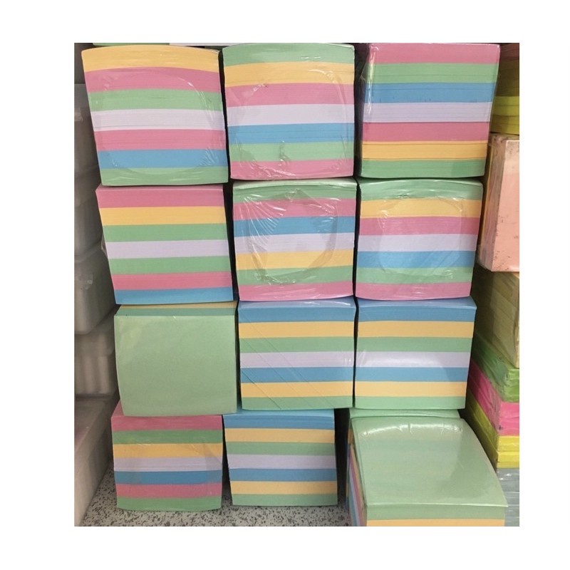 CỤC GIẤY MÀU KHÔNG KEO