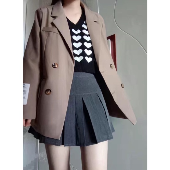 Chân Váy Ngắn Xếp Ly To - Cạp Cao " Kèm Ảnh Thật Ở Cuối " | BigBuy360 - bigbuy360.vn