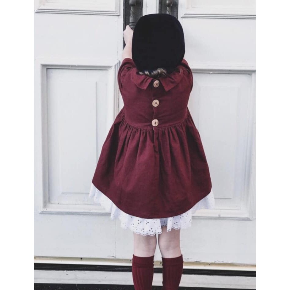 Váy Tiana đỏ đô