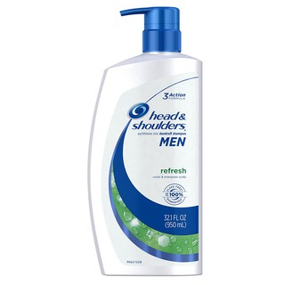 Dầu gội nam dành cho tóc gàu Head & Shoulders Men anti-dandruff Refresh Shampoo 950ml