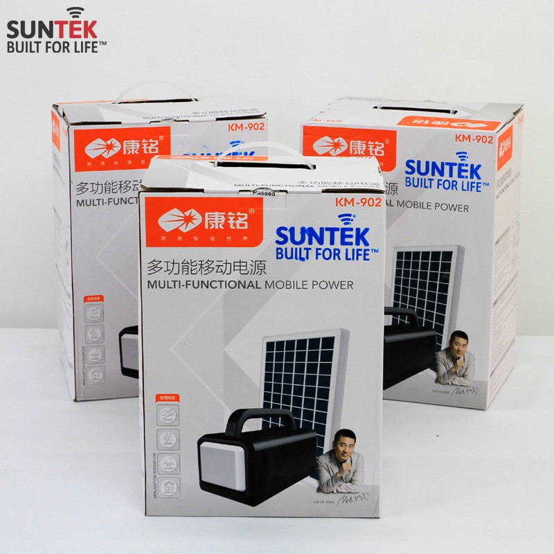 [FREESHIP EXTRA] Bộ lưu điện 12V/9A SUNTEK KM-902 sạc bằng năng lượng mặt trời