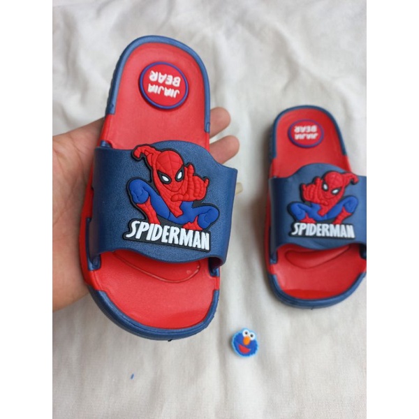Dép siêu nhân bé trai.dép đúc siêu nhân nhện 3D đẹp