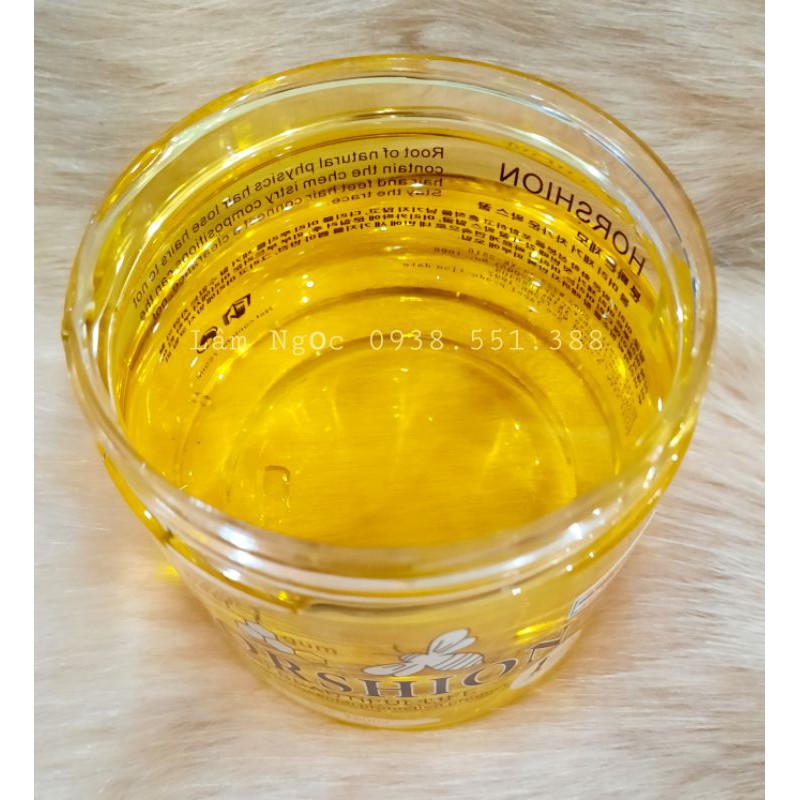 Sáp wax lông Mật Ong HORSHION 750ml  bỏ lông cứng trên da, giúp da trắng sáng và mềm mại và thưa dần hơn