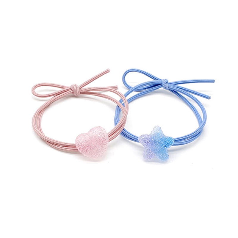 Dây cột tóc nhiều màu đáng yêu trẻ trung cho nữ