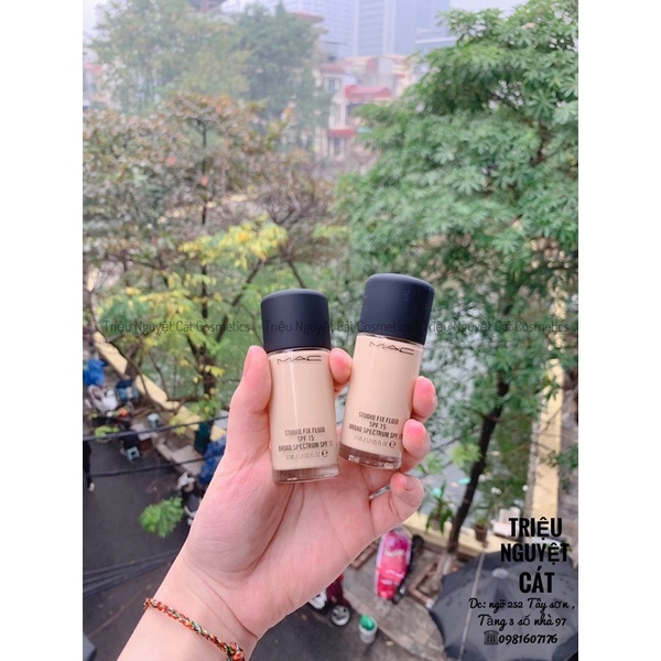 Kem nền MAC studio fix Fluid FoundTion SFT 15