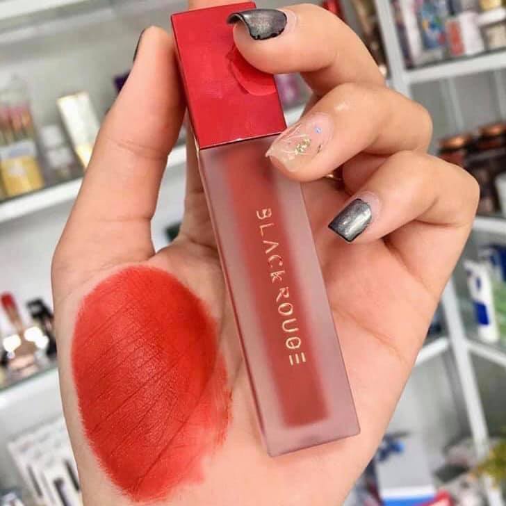 Son Black rouge A03 màu đỏ cam cháy
