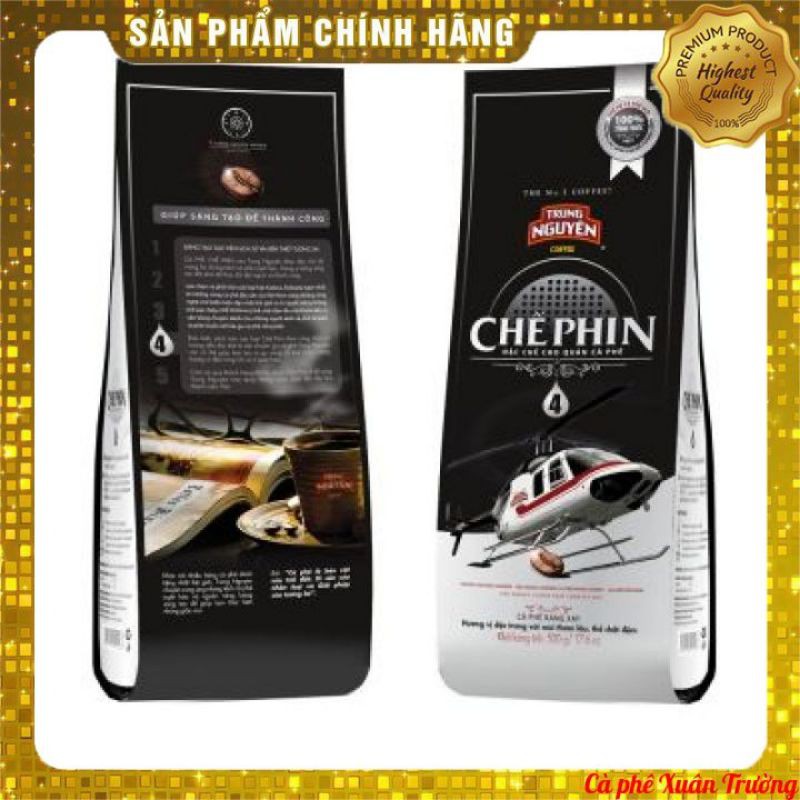 Cà phê bột Trung Nguyên Chế Phin 1 - 2 - 3 - 4 - 5 - gói 500g - Cà phê pha phin