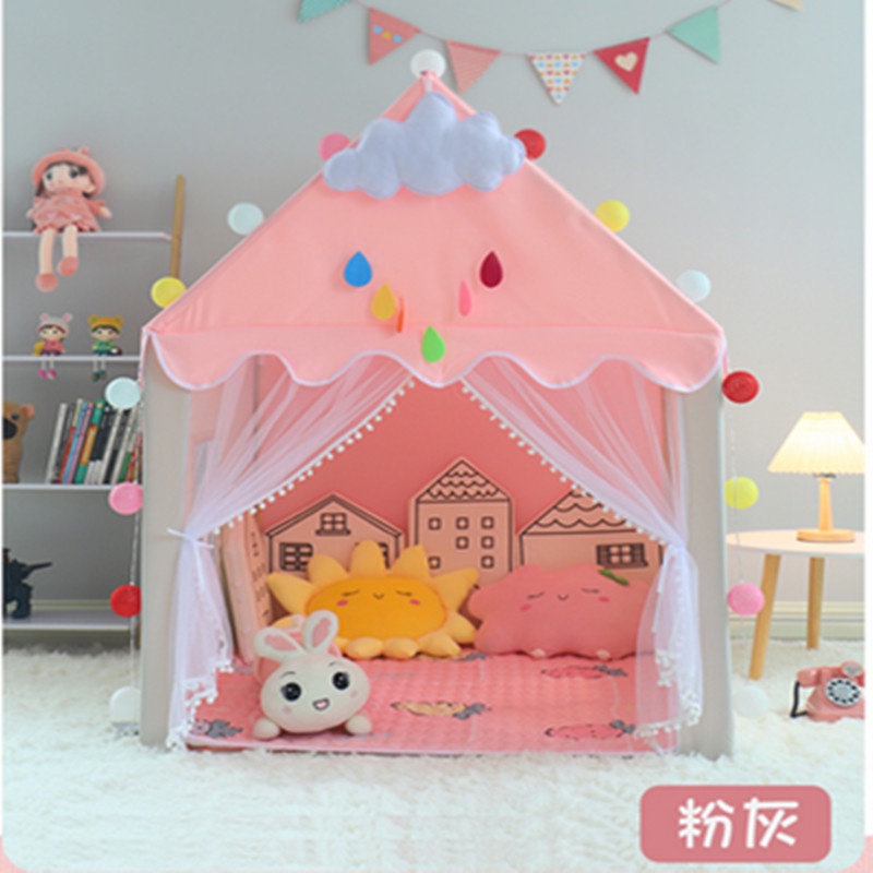 Lều Vải Cho Bé, Lều Công Chúa, Hoàng Tử Cho Bé, Có Rèm Che Phong Cách Hàn Quốc Siêu Xinh, Shop Mẹ Môc