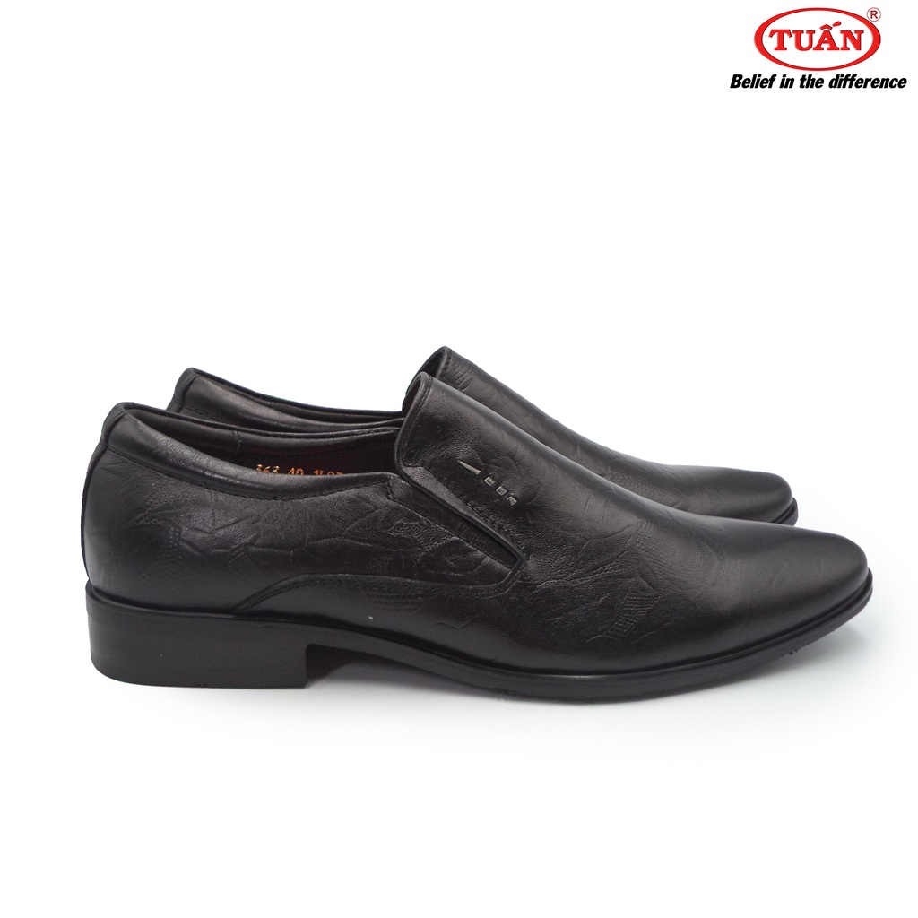 Giày da nam giày tây công sở quai da bò tự nhiên thương hiệu Tuấn GXHU-363