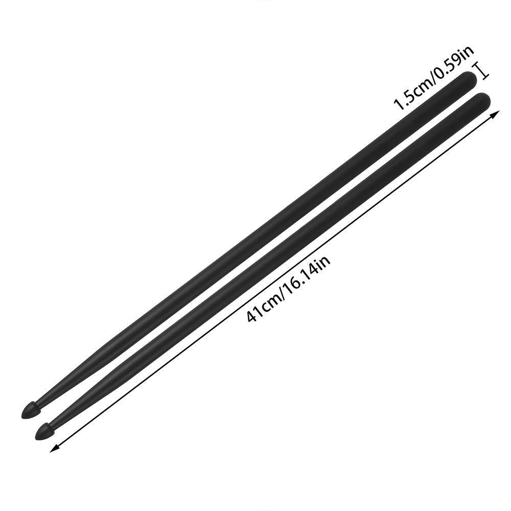 GOGOUP 1 Cặp Dùi Trống Nylon 5A Tay Cầm Chống Trượt