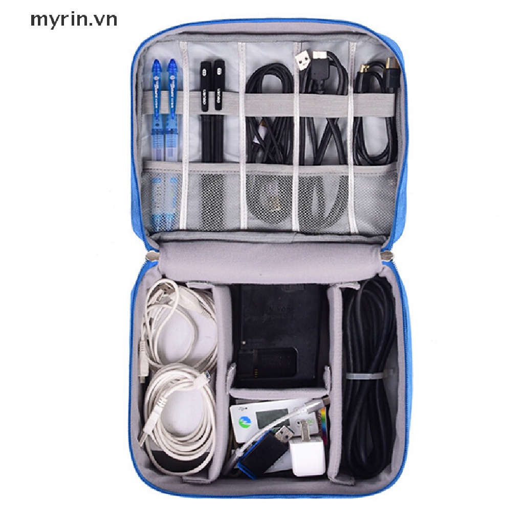 Túi Đựng Phụ Kiện Điện Tử / Ổ Đĩa USB Tiện Dụng Khi Đi Du Lịch