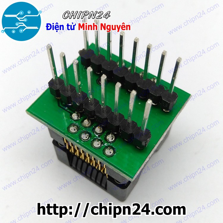 [1 CÁI] Đế nạp IC dán SOP16 (1.27mm)