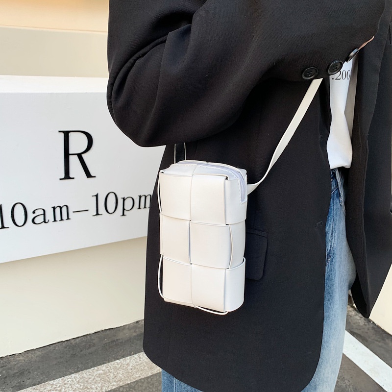 Túi Đeo Chéo Hình Vuông Cỡ Nhỏ Phong Cách Hàn Quốc Đơn Giản Thời Trang Cho Nữ