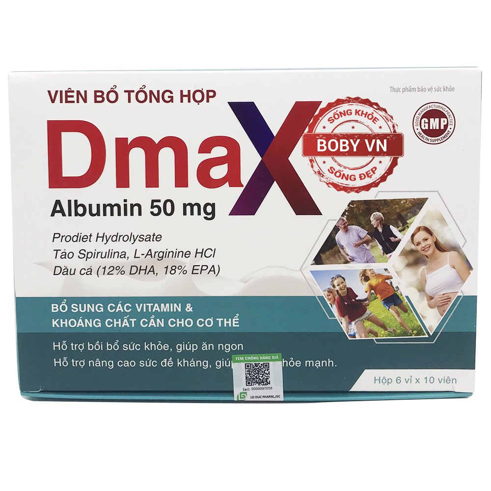 Viên bổ tổng hợp Dmax bổ sung vitamin