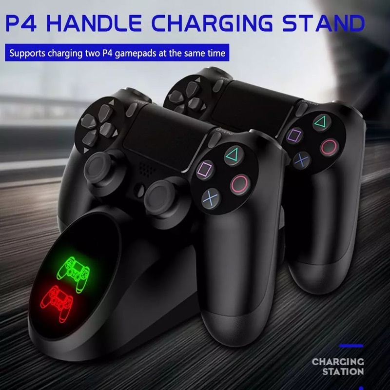 Dock sạc tay cầm Ps4 Slim Pro Ps4 Fat Ipega đa năng dùng các củ sạc thông dụng qua