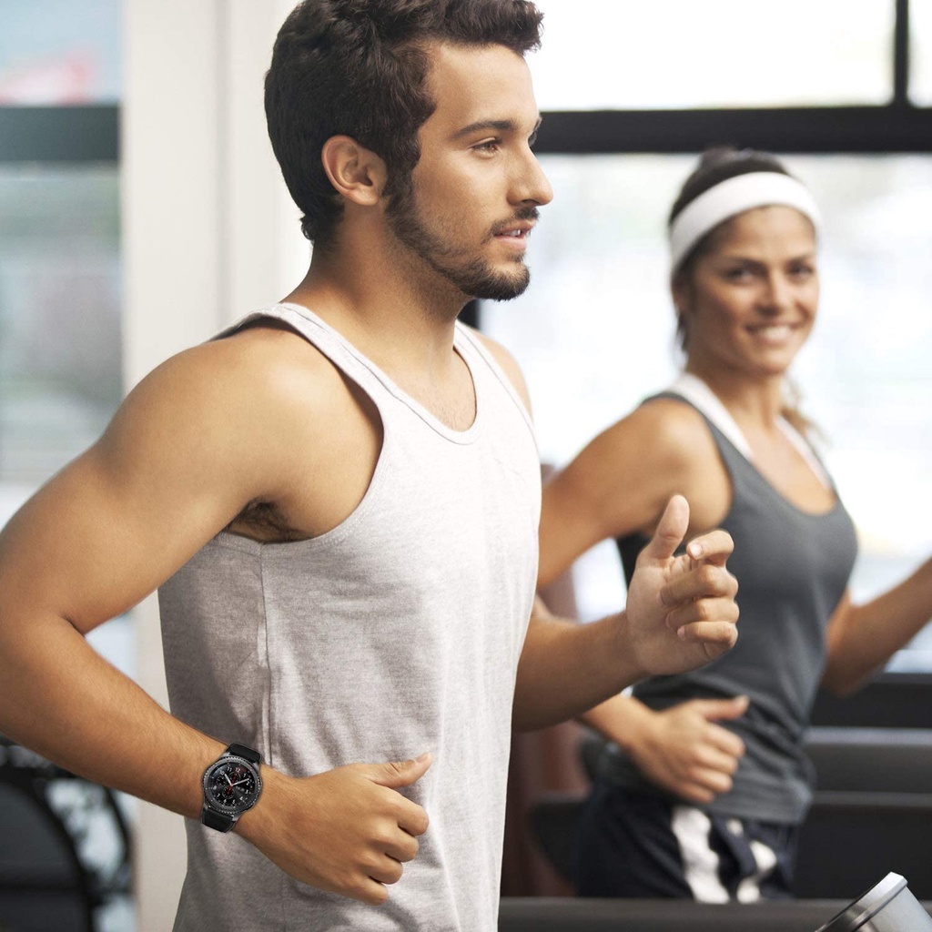 Dây Đeo Silicon 22 20mm Cho Đồng Hồ Samsung Galaxy Watch 46 42mm Samsung Gear S3 Frontier/Classic active 2 Huawei Watch 2