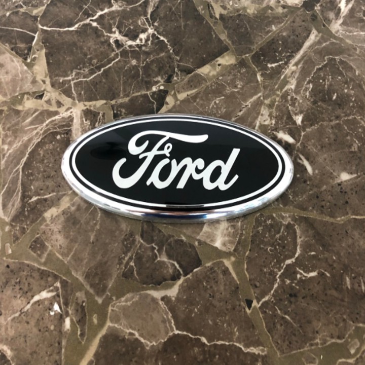 Logo biểu tượng sau xe FORD Kích thước 17.8cm*7cm F150