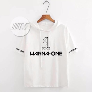 Áo hoodie tay lỡ wanna one