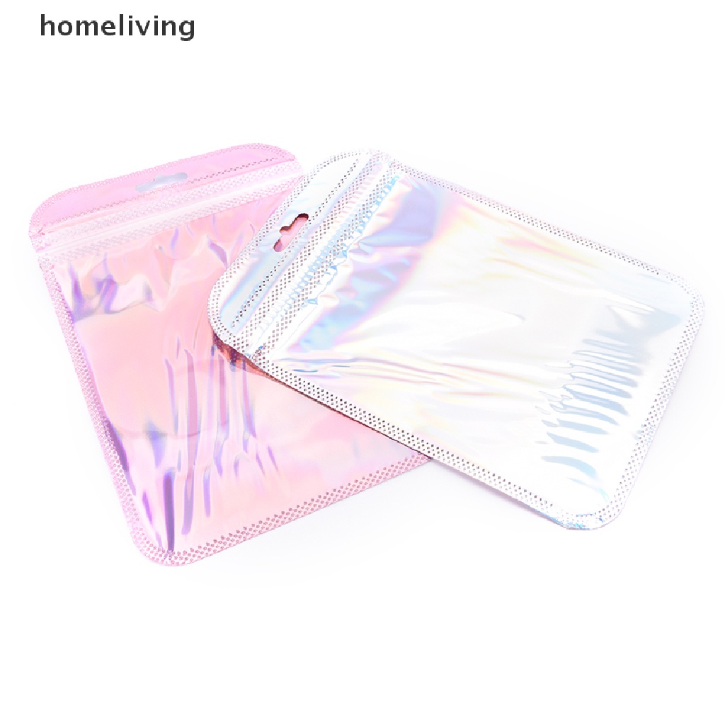 Bộ 50 Túi Đựng Mỹ Phẩm Mini 4 Kiểu Màu Holographic