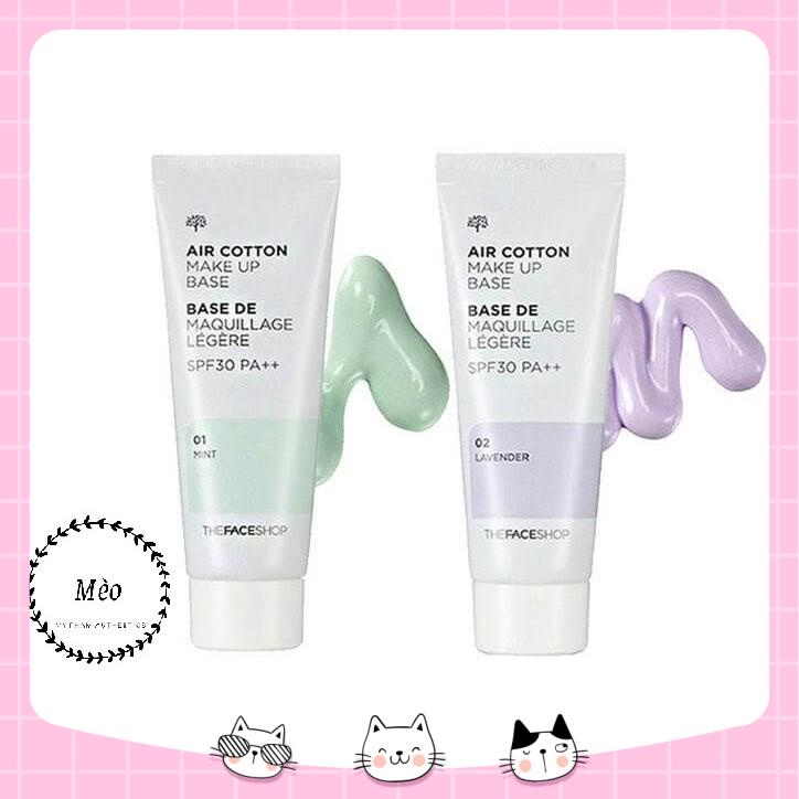 Kem Lót The Face Shop Air Cotton Make Up Base