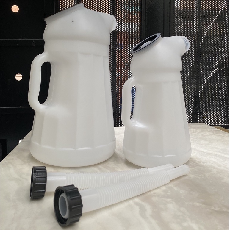Bình đựng châm dầu động cơ có nắp FURUPLA dung tích 5 lít, 3 lít, 2 lít Mizuho Nhật Bản
