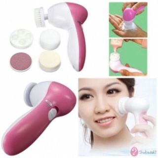 Máy rửa mặt 5 in 1 đa chức năng massage và thư giãn da mặt
