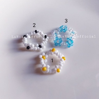 Nhẫn hạt cườm daisy