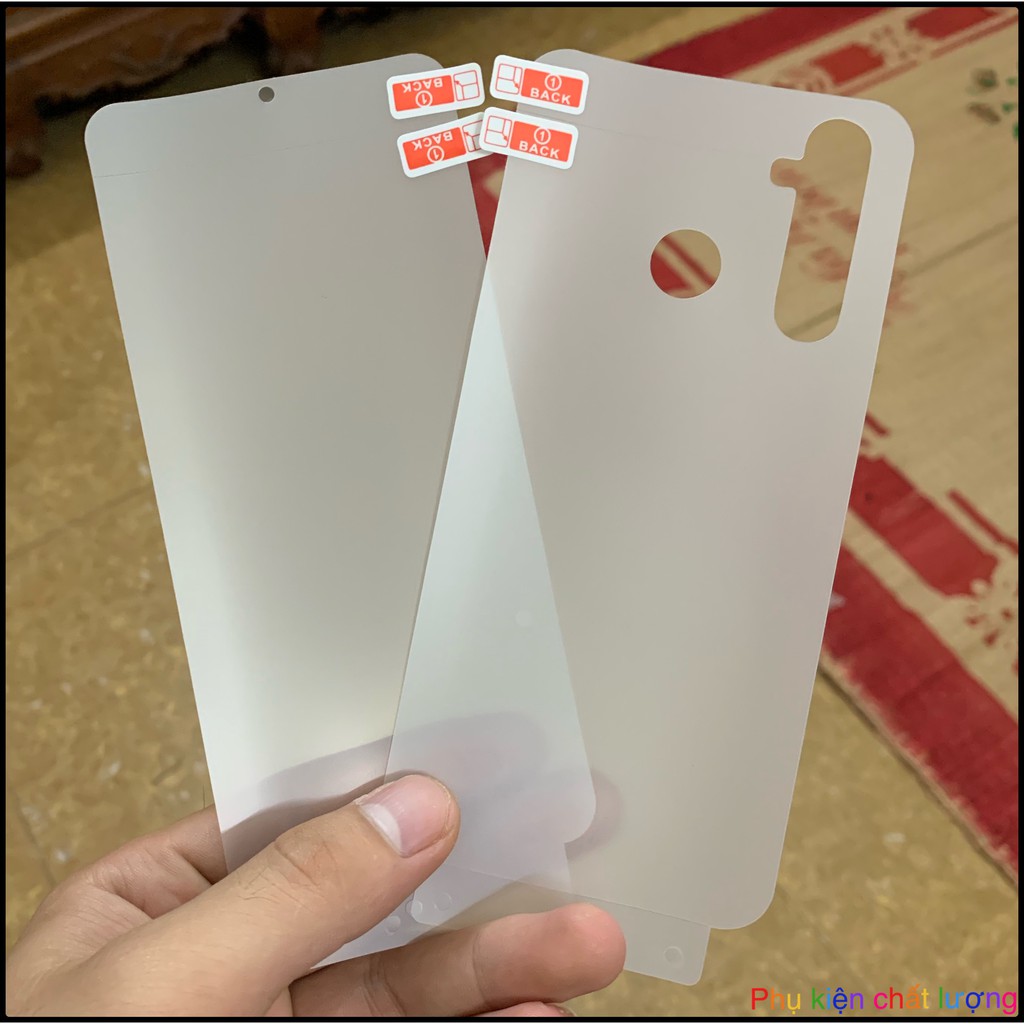 Miếng dán PPF Realme Q2 / Realme GT / GT NEO / Q (Realme 5 Pro)/ Realme 6/ 6 Pro 3 lớp chống trầy sước