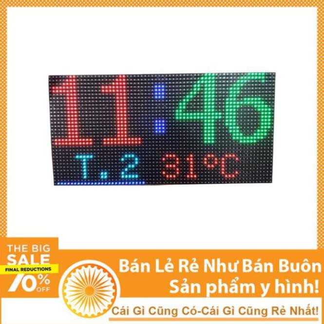 Đồng Hồ LED  MATRIX P4 16,8 Triệu Màu - Combo Hoàn Thiện Lịch Vạn Niên