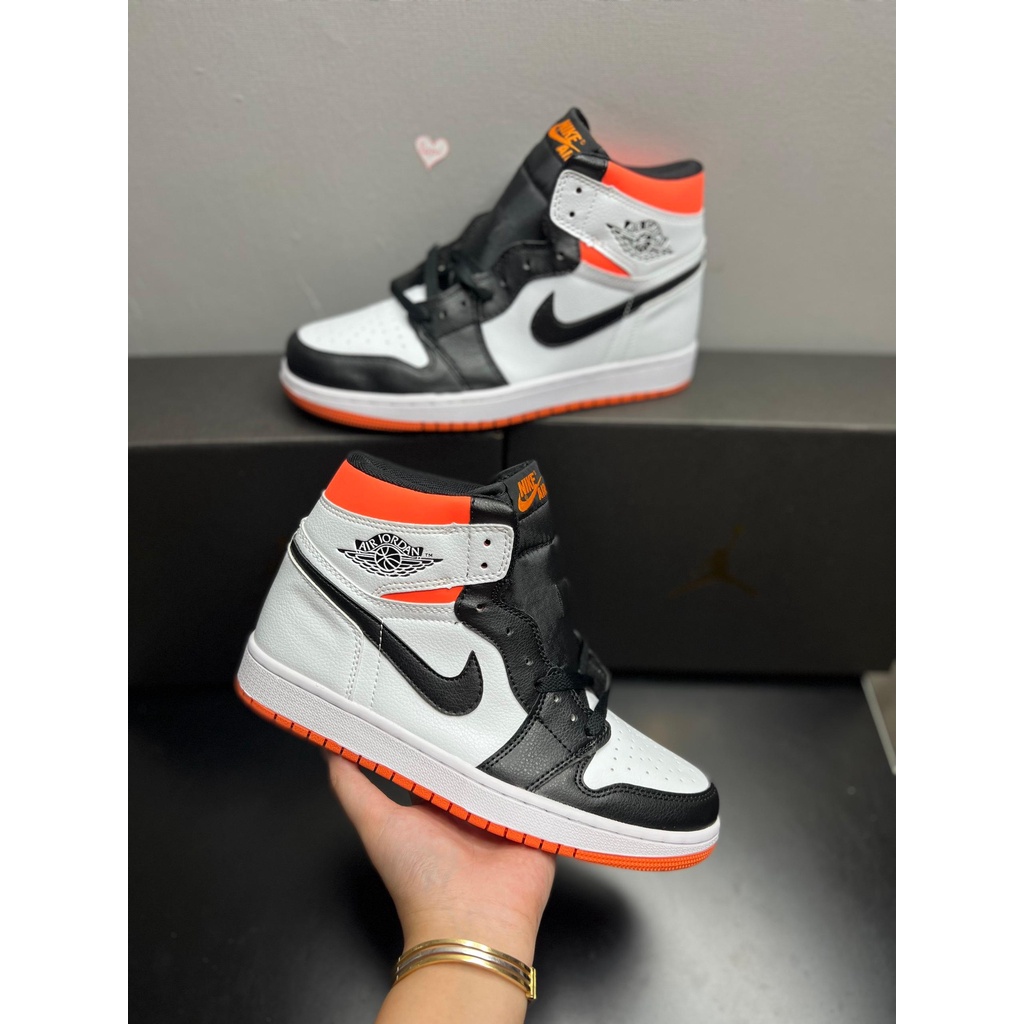 GIÀY BÓNG RỔ JD TRẮNG CAM CAO