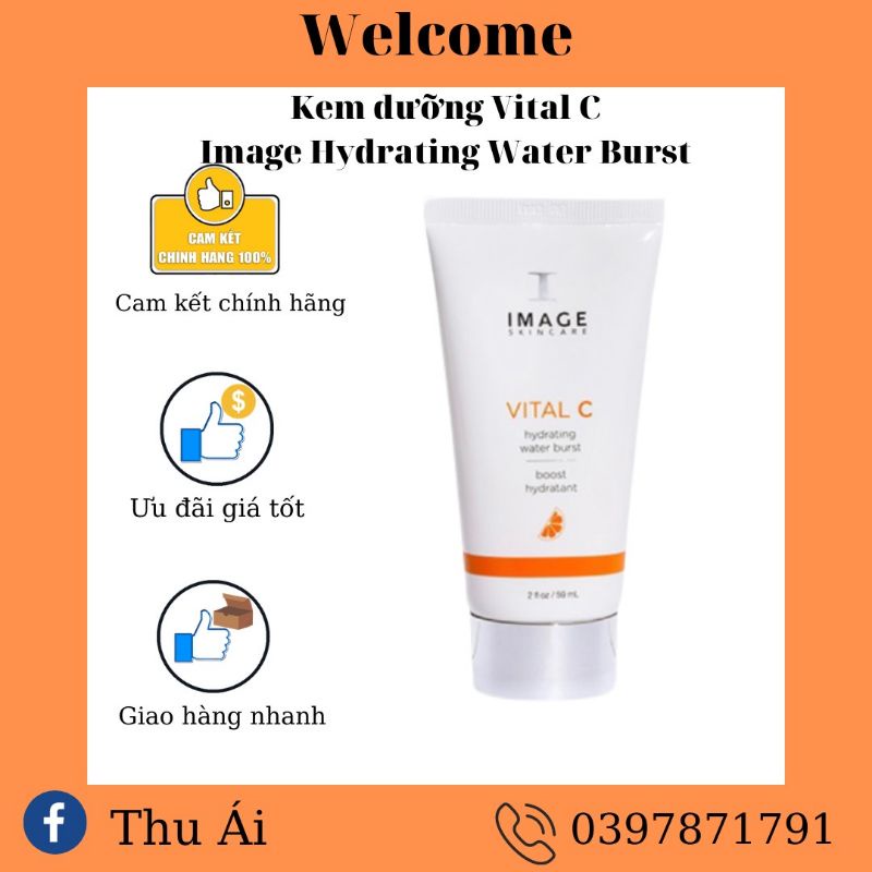 Kem dưỡng Vital C Image Hydrating Water Burst 59ml