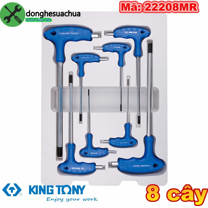 Bộ lục giác Kingtony 22208MR 8 cây