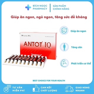 Antot IQ hộp 2 vỉ x 10 ống traphaco