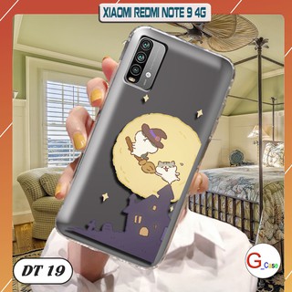 Ốp lưng XIAOMI REDMI NOTE 9 4G dẻo trong in hình