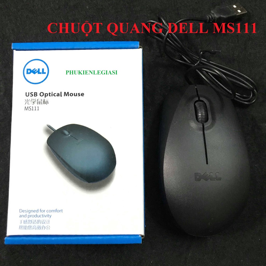 Chuột DELL MS111 Văn Phòng, Chơi Game